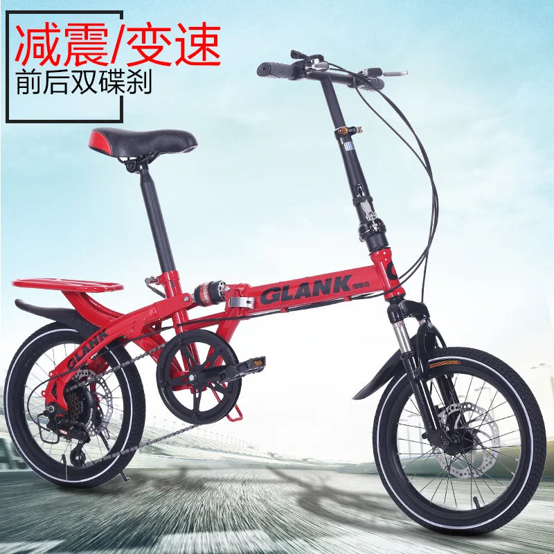 Versatile Folding Student Bicycle: Ride in Comfort & Style! - MANDOTOS
