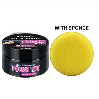 Universal Leather and Plastic Repair Polishing Wax - Automotive interior reconditioning cream for leather/plastic/rubber care - MANDOTOS