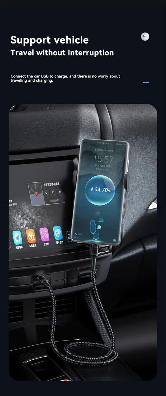 Xiaomi 120W Fast Charger PD Quick Charging High Quality USB C TO USB Type C Cable For iPhone 15 Plus Pro Max Samsung S24 - MANDOTOS