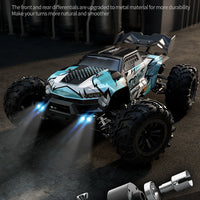 Teeggi 16101 /16102 PRO 1:16 High Speed RC Car With LED Light Drift 70KM/H 4WD RC Off-Road Car Monster Truck Toy For Kid Gifts - MANDOTOS