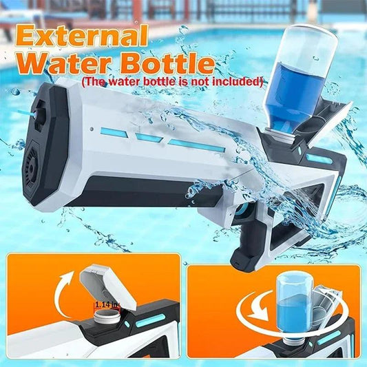 Electric Water Guns For Adults Powerful Automatic Water Blasters Summer Outdoor Beach Toy - MANDOTOS