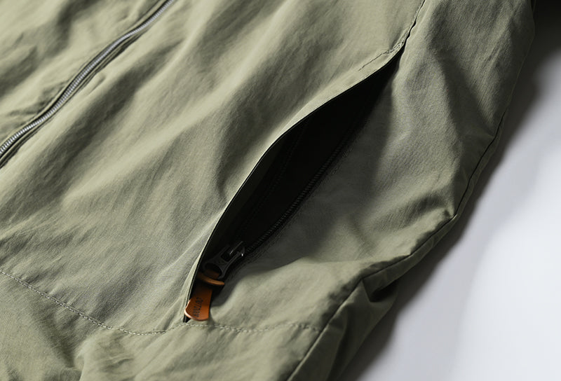 Windbreaker Men Tactical Jacket Waterproof Outdoor Hooded Coat Sports Military European Size S-5XL Field Climbing Thin Outwear - MANDOTOS