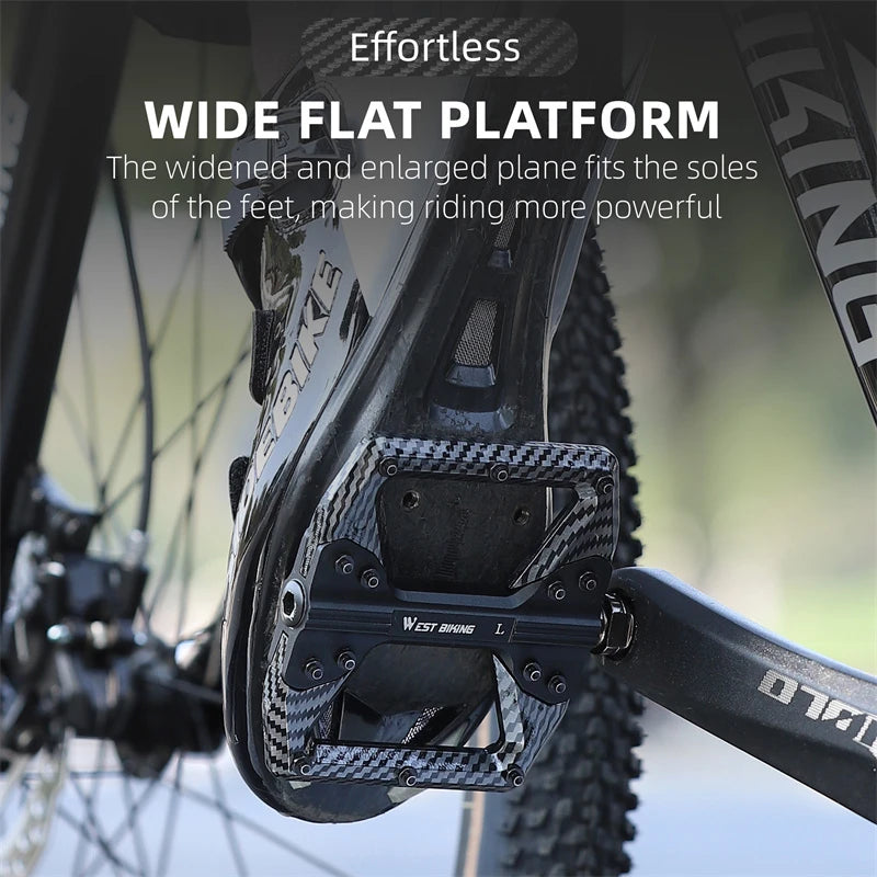 WEST BIKING MTB Ultralight Integrated Pedals - Enhance Your Cycling Experience! 🚴♂️ - MANDOTOS