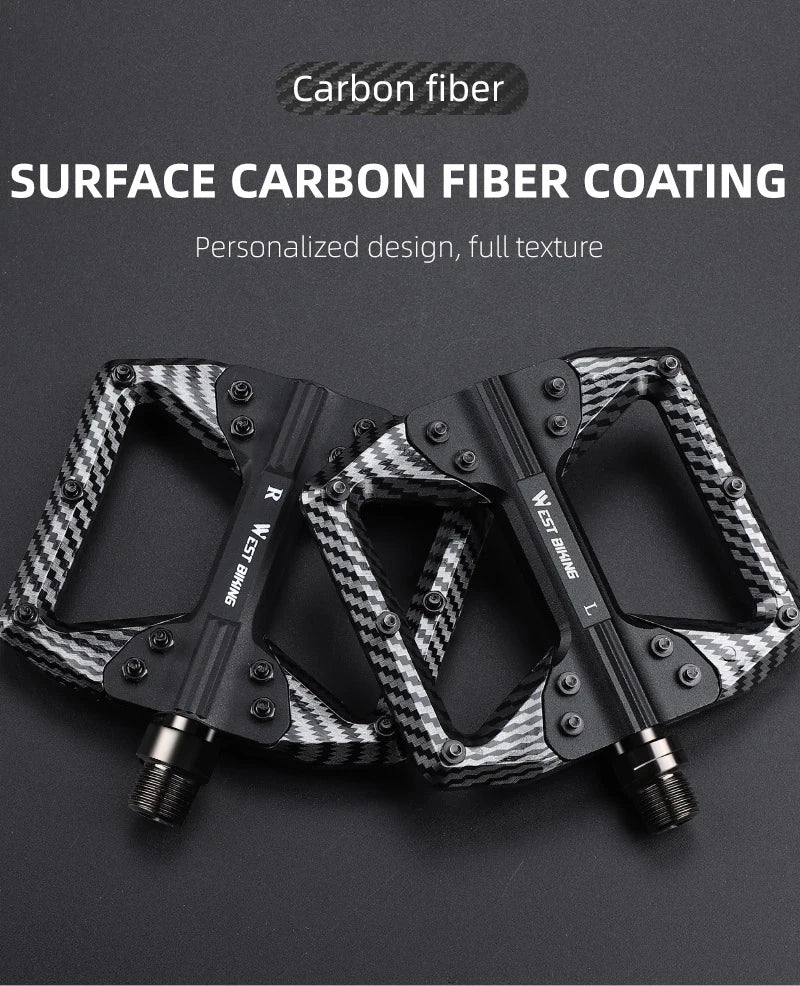 WEST BIKING MTB Ultralight Integrated Pedals - Enhance Your Cycling Experience! 🚴♂️ - MANDOTOS