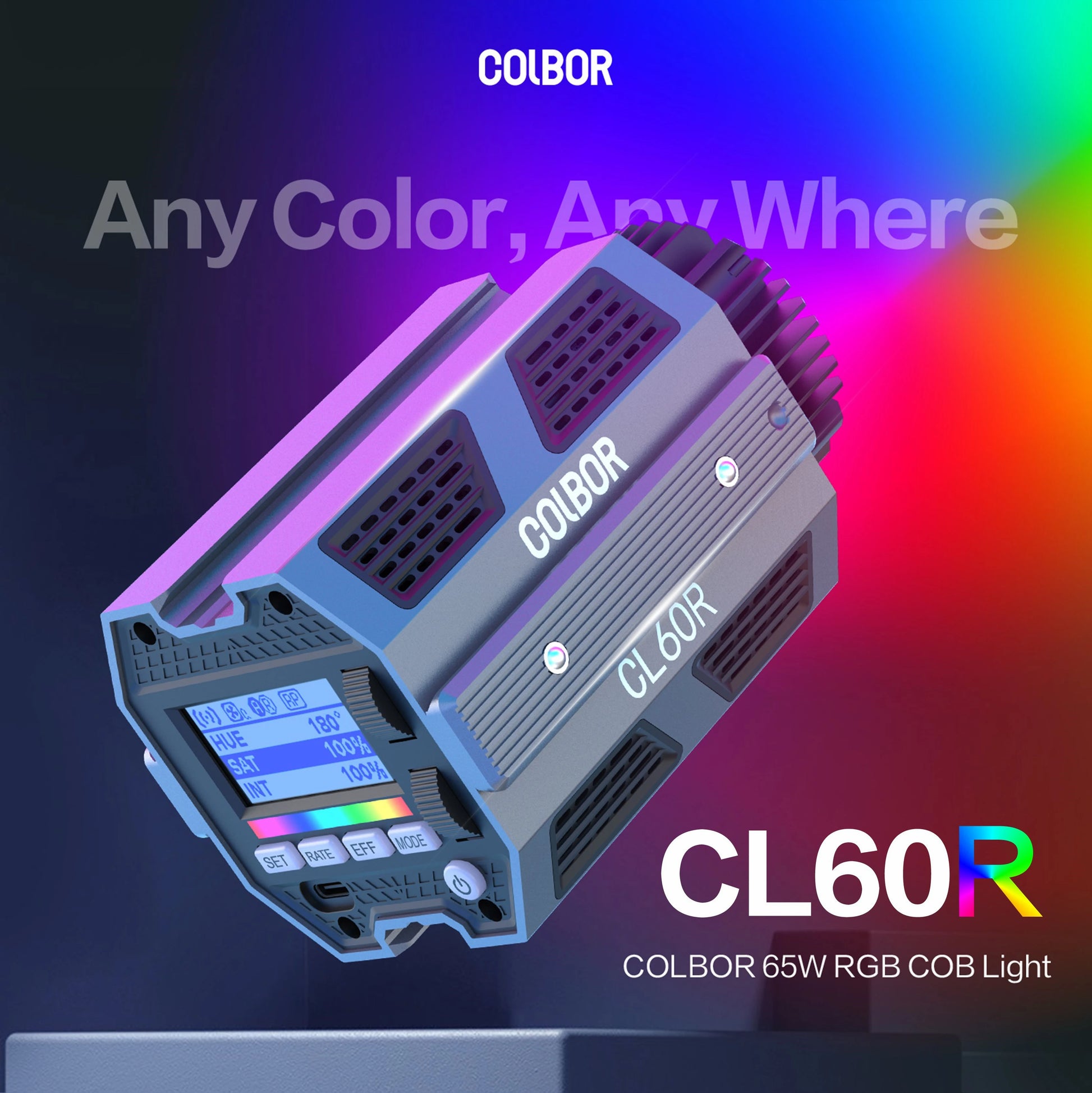 COLBOR CL60R Professional LED Photography Light - MANDOTOS