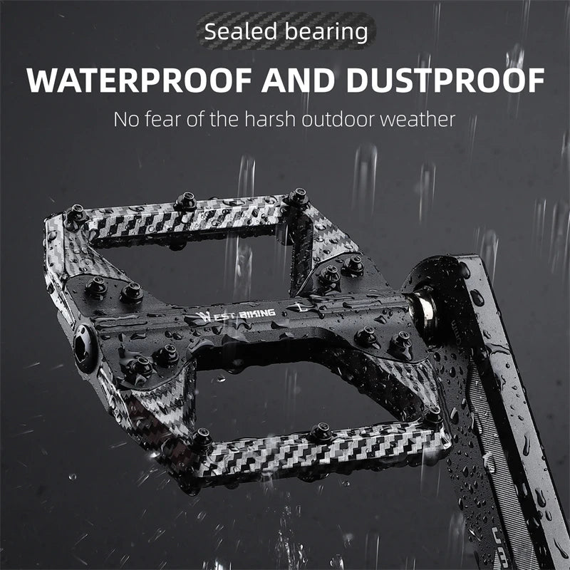 WEST BIKING MTB Ultralight Integrated Pedals - Enhance Your Cycling Experience! 🚴♂️ - MANDOTOS