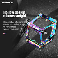 TANKE TP-50 Pedals Sepeda MTB Aluminum Alloy Non-slip Bicycle Pedal Bicycle Pedal Bicycle pedal