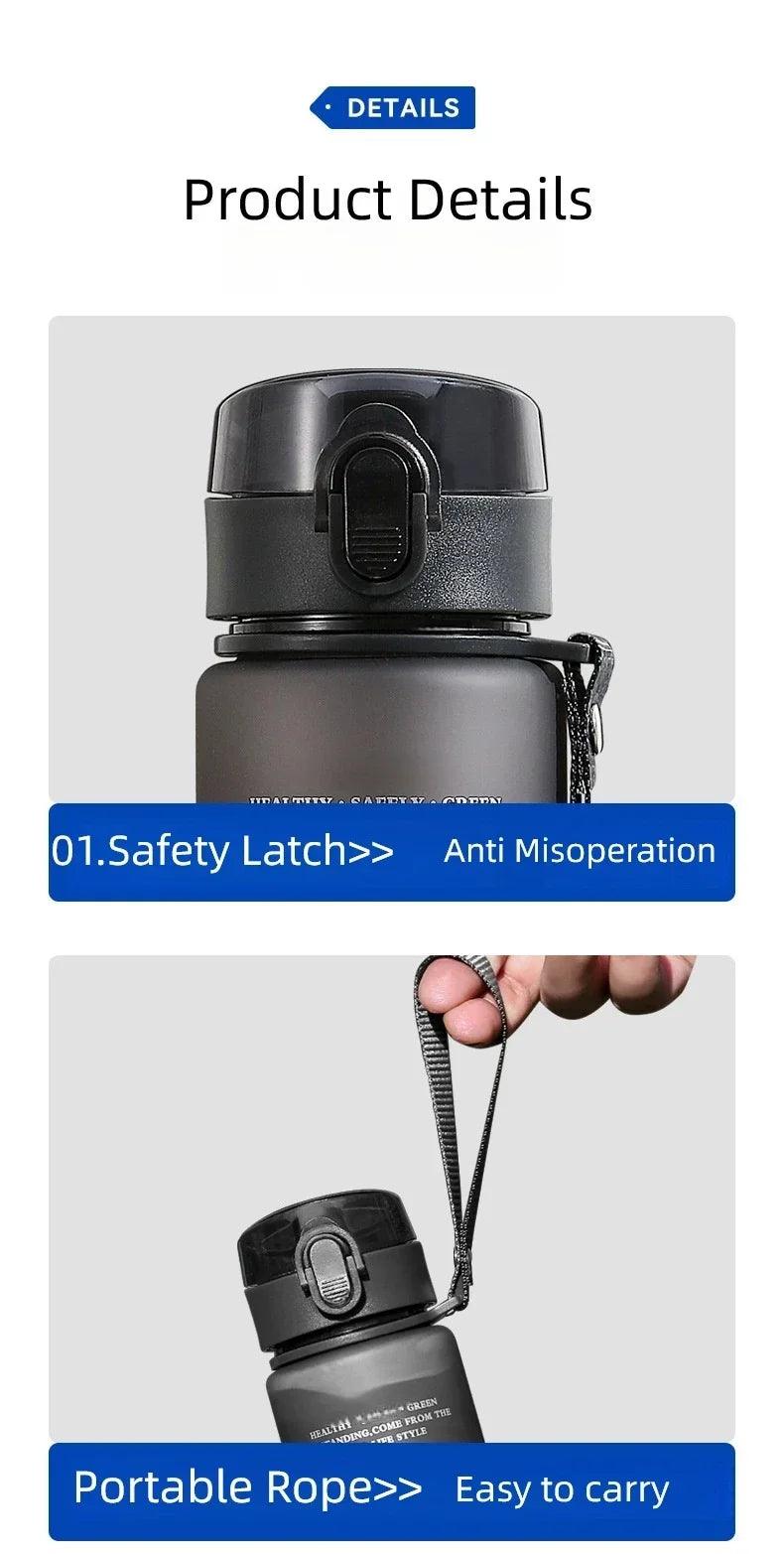 Brand BPA Free Leak Proof Sports Water Bottle High Quality Tour Hiking Portable My Favorite Drink Bottles 400ml 560ml MANDOTOS