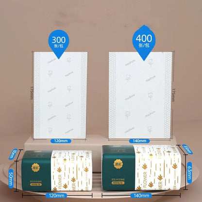 30 Boxes of Paper Towels Full Box Affordable Household Toilet Paper Household Napkins Paper Towels Toilet Paper - MANDOTOS