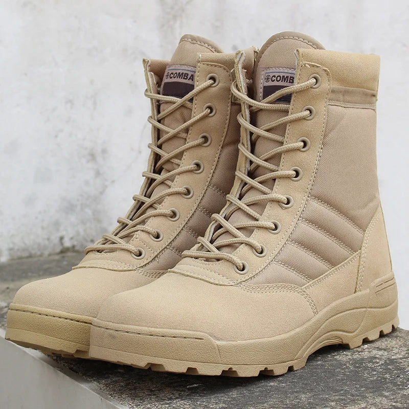 2024 Tactical Combat Boots for Men - Ankle Trailblazers - MANDOTOS