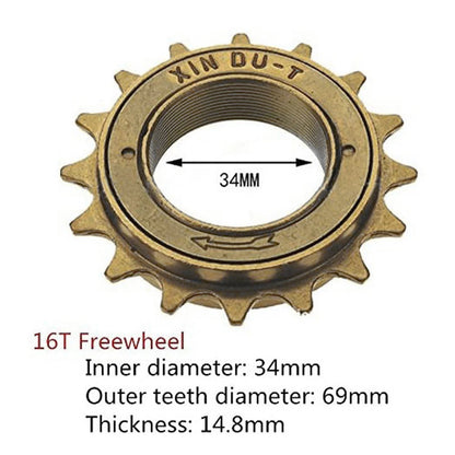 Electric Bike 34MM Freewheel Sprocket - Durable Steel for Effortless Cycling - MANDOTOS