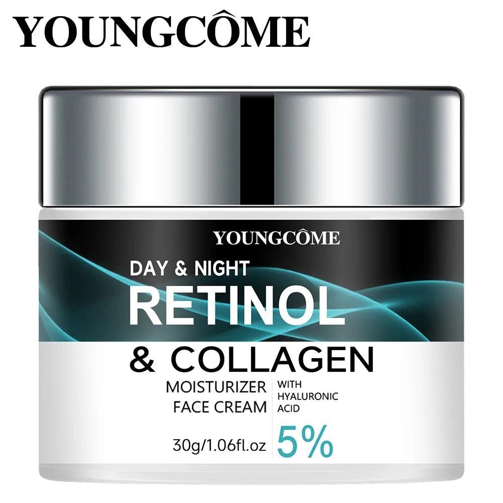 YOUNGCOME Retinol Cream Promotes Skin Elasticity And Luster Nourishing Nourishing And Locking Moisture To Improve Skin Texture - MANDOTOS