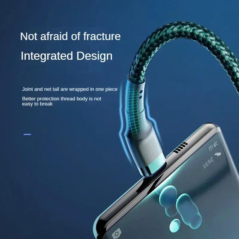 PD 120W Super Charging For Samsung S24 S23 USB C TO USB Type C Cable For iPhone 15 Plus Pro Max Xiaomi 11 4.0 Quick Fast Charger - MANDOTOS