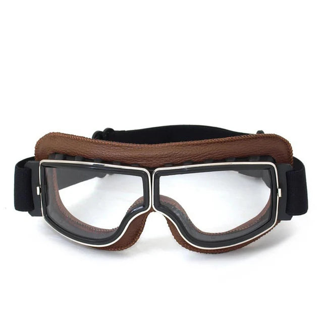 Retro Windproof Motorcycle Glasses - Enjoy the Open Road in Style! 🏍️ - MANDOTOS