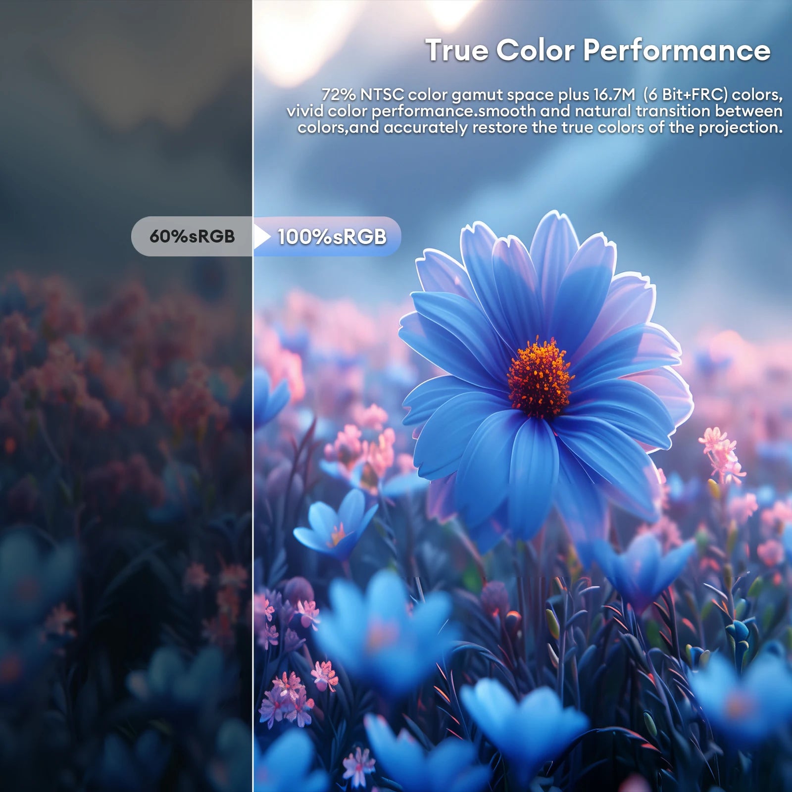 ZEUSLAP 15.6" FHD 100%sRGB 300Nits Ultra thin Back Stand Design Portable Monitor for Phone Gaming Laptop