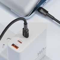 Toocki 100W Type C to USB C Cable PD 3.0 Quick Charge 4.0 Fast Charging Type C to Type C for iPhone 15 Macbook Samsung Xiaomi - MANDOTOS