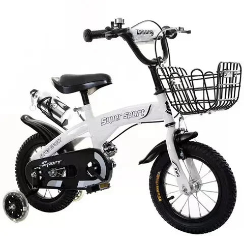 Children's Bicycles for Boys Aged 3-10 Years Old Children Girls Children's Bicycles with Flashing Auxiliary Wheels