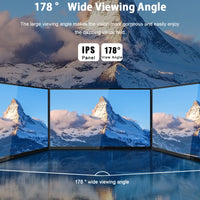 ZEUSLAP 18.5" Touch Screen Portable Monitor 100Hz 100% sRGB With Screen Holder Stand For Laptop Phone Xbox PS4 PS5 Switch