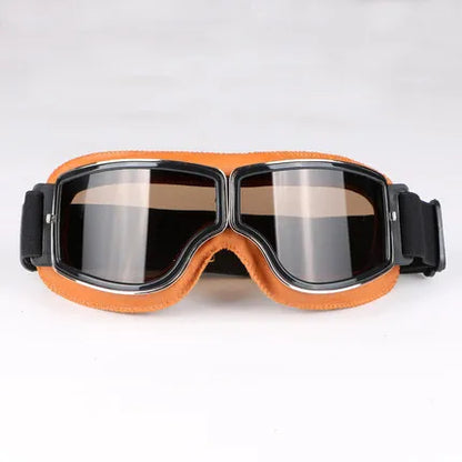 Retro Windproof Motorcycle Glasses - Enjoy the Open Road in Style! 🏍️ - MANDOTOS