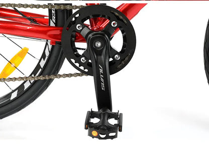 F, YUZE G240 7Speed Aluminum Disc Brake Bike Boy Girl Student Children Bicycle Teen Road bicicleta велосипед Handlebar 380mm