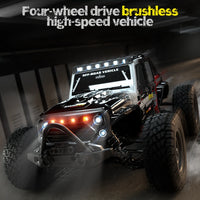 Teeggi 16101 /16102 PRO 1:16 High Speed RC Car With LED Light Drift 70KM/H 4WD RC Off-Road Car Monster Truck Toy For Kid Gifts - MANDOTOS