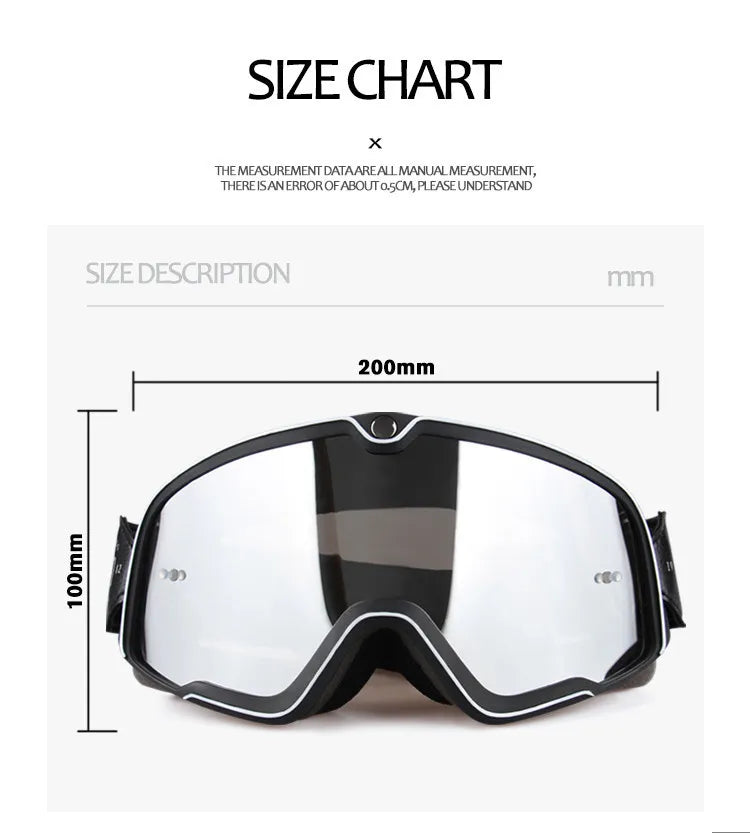 Retro Bicycles Goggles - Stylish, Functional, & UV Protection for All Seasons! 🚴♀️🕶️ - MANDOTOS