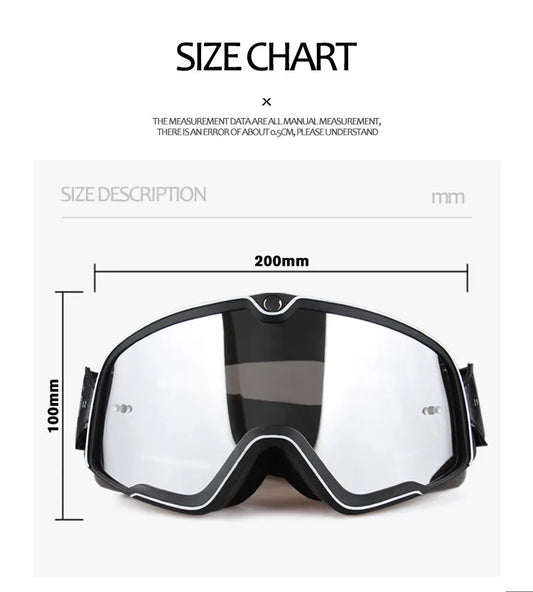 Retro Bicycles Goggles - Stylish, Functional, & UV Protection for All Seasons! 🚴♀️🕶️ - MANDOTOS