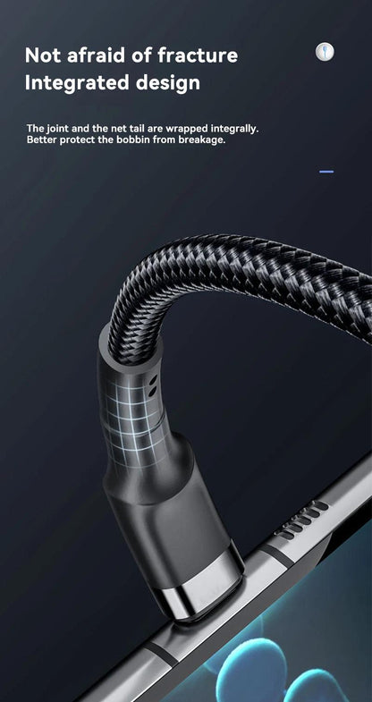 Xiaomi 120W Fast Charger PD Quick Charging High Quality USB C TO USB Type C Cable For iPhone 15 Plus Pro Max Samsung S24 - MANDOTOS