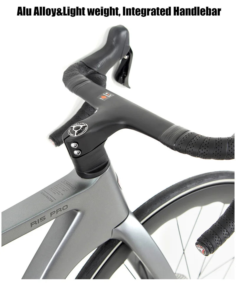 TWITTER 700X25C Carbon Road Bicycle Wireless Men's Hydraulic Disc Racing Bike With WheelTop EDS TX 24S Shifter 50mm Carbon Wheel