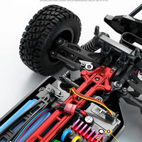 Teeggi 16101 /16102 PRO 1:16 High Speed RC Car With LED Light Drift 70KM/H 4WD RC Off-Road Car Monster Truck Toy For Kid Gifts - MANDOTOS