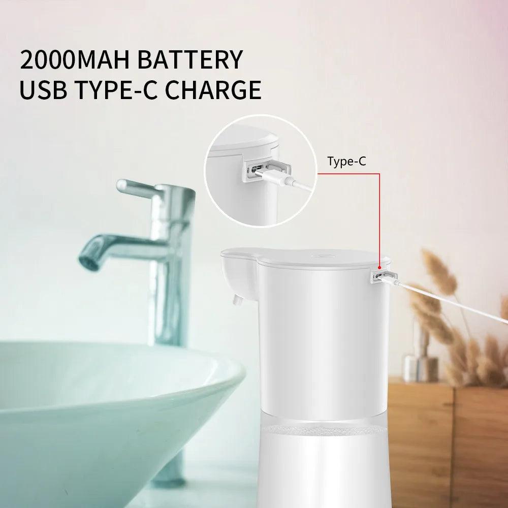 Xiaomi 2000mAh USB Charging Automatic Induction Foam Soap Dispenser Smart Infrared Touchless Hand Washer For Kitchen And Bathroom - MANDOTOS