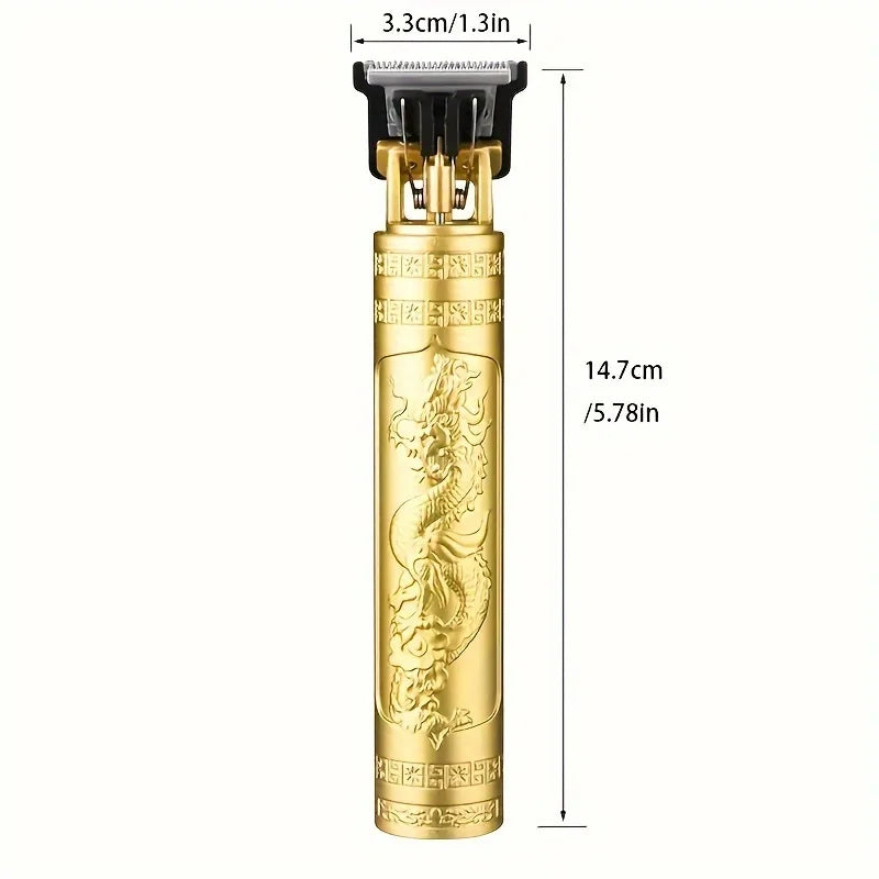 High-Power Electric Clippers Designed for Barbershops, Ideal for Shaving And Trimming with USB Charging. - MANDOTOS