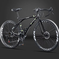 2025 New Road Bike 7/24 Speed Corner Handle Road Racing Bicycle Dual Disc Brake Lightweight Outdoor bicicleta Adult Teenagers
