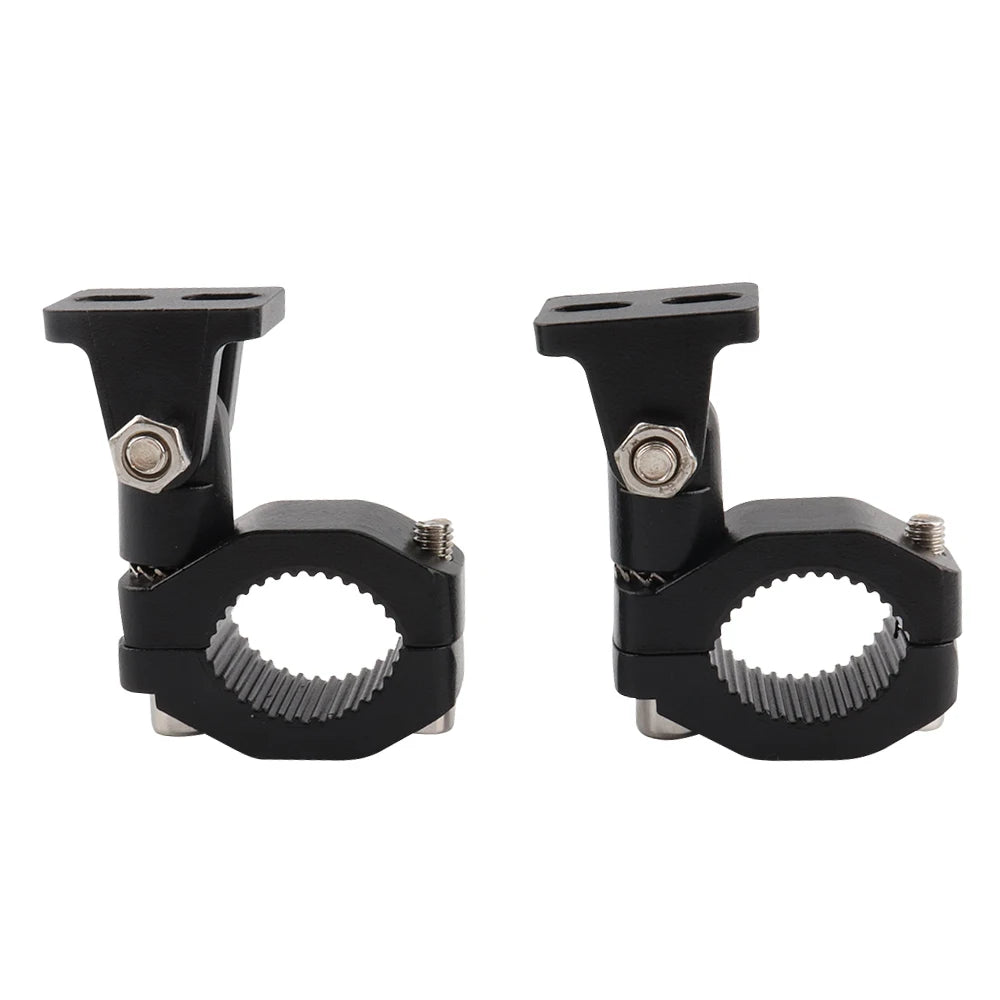 Motorcycle Crash Bars Foglights Mounting Bracket Motorbike Highway Bar Driving Light Mount Crash Bars Spotlight Mount Clamp