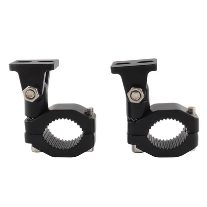 Motorcycle Crash Bars Foglights Mounting Bracket Motorbike Highway Bar Driving Light Mount Crash Bars Spotlight Mount Clamp