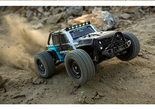 Teeggi 16101 /16102 PRO 1:16 High Speed RC Car With LED Light Drift 70KM/H 4WD RC Off-Road Car Monster Truck Toy For Kid Gifts - MANDOTOS