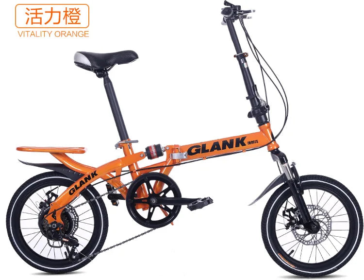 Versatile Folding Student Bicycle: Ride in Comfort & Style! - MANDOTOS