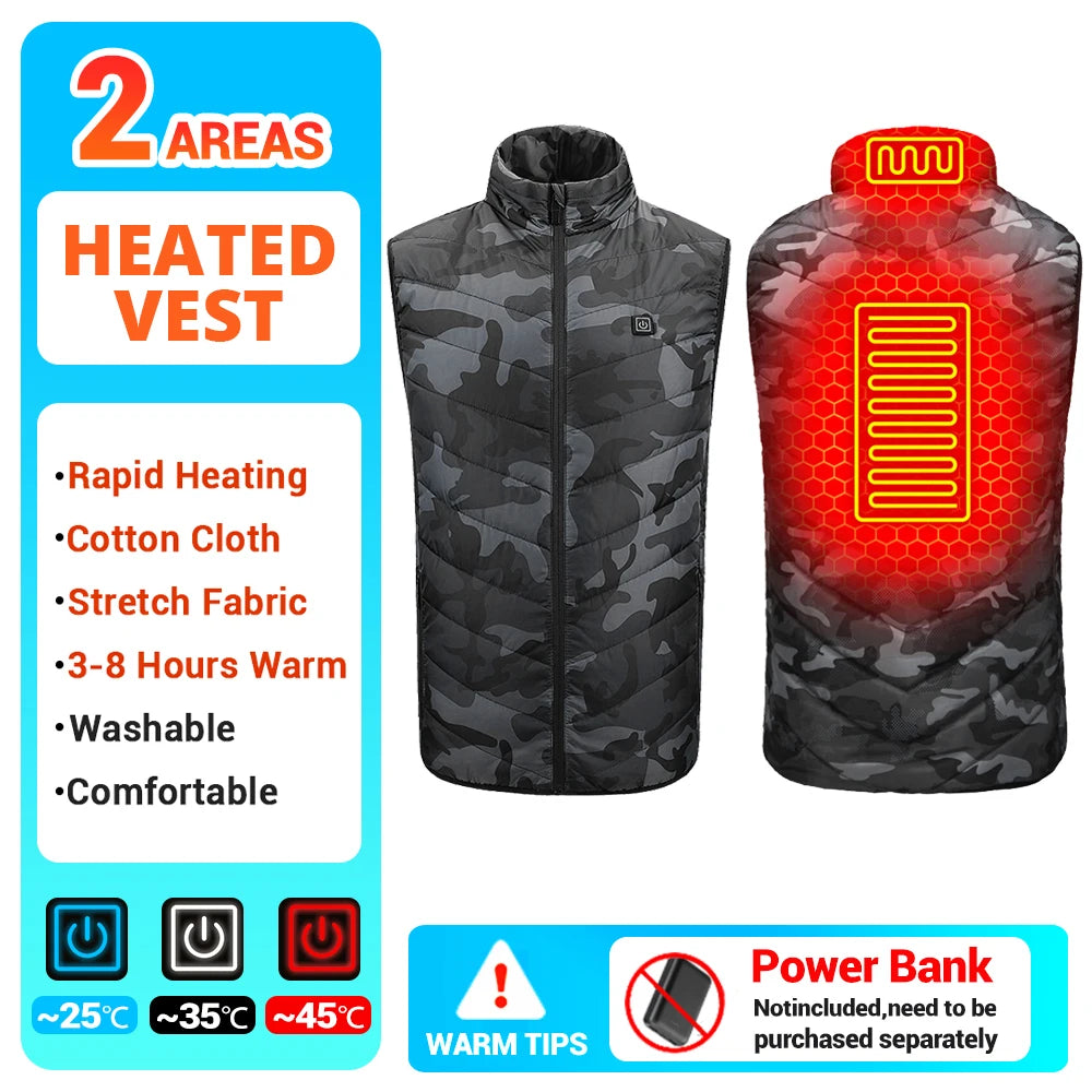 Heated Motorcycle Hooded Jacket - Your Winter Survival Gear! - MANDOTOS