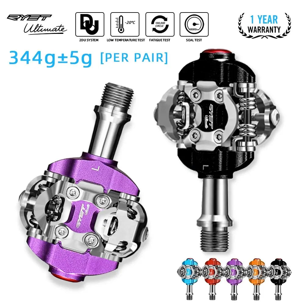 RYET MTB Clipless Pedals: Ultimate grip and control for your mountain biking adventures! 🚵🏼♂️ - MANDOTOS