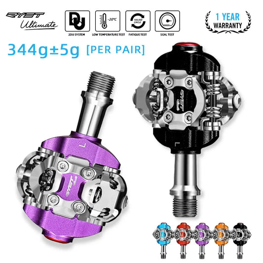 RYET MTB Clipless Pedals: Ultimate grip and control for your mountain biking adventures! 🚵🏼♂️ - MANDOTOS