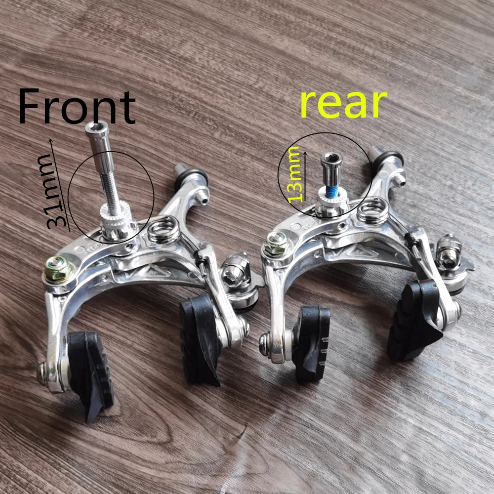 2022New  Road Bike Dual Pivot Calipers Bicycle Brake Racing Aluminum Side Pull Caliper Front Rear Bicycle parts