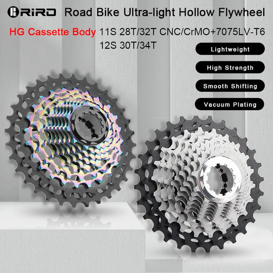 RIRO Ultra-light Hollow Freewheel: Unleash Your Cycling Potential 🚴🏼♂️🔥 - MANDOTOS
