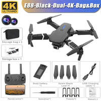 E99 Pro Drone Quadcopter Remote Control Handle Four Axis Aircraft HD 6K Photography UAV Altitude Fixation Helicopter Toys - MANDOTOS