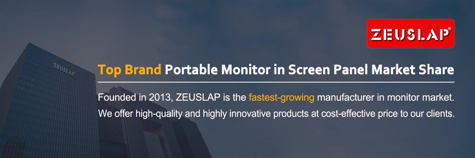 ZEUSLAP 18.5" Touch Screen Portable Monitor 100Hz 100% sRGB With Screen Holder Stand For Laptop Phone Xbox PS4 PS5 Switch