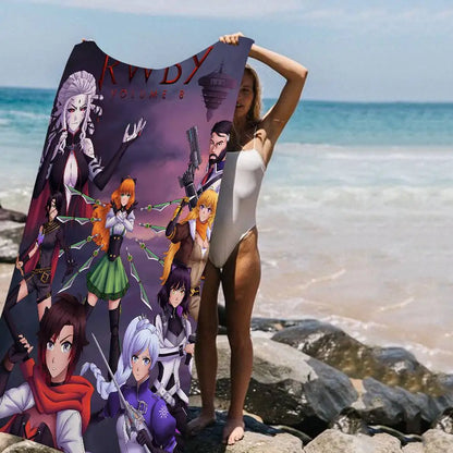 Anime B-RWBYS Microfiber Beach Towel - MANDOTOS
