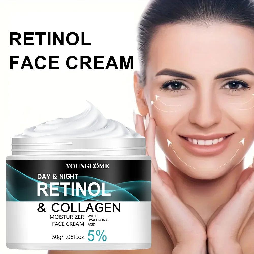 YOUNGCOME Retinol Cream Promotes Skin Elasticity And Luster Nourishing Nourishing And Locking Moisture To Improve Skin Texture - MANDOTOS