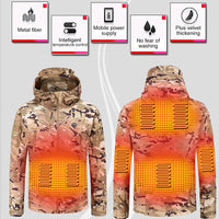 Heated Motorcycle Hooded Jacket - Your Winter Survival Gear! - MANDOTOS