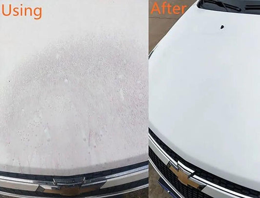 HGKJ Car Paint & Wheel Iron Particles Powder Cleaning Super Rust Dust Remover Spray Metal Surface Defender Auto Rim Cleaner - MANDOTOS