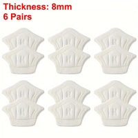 3pairs/6pairs Insoles Patch Heel Pads for Sport Shoes Back Sticker Adjustable Size Antiwear Feet Pad Cushion Insert Insole - MANDOTOS