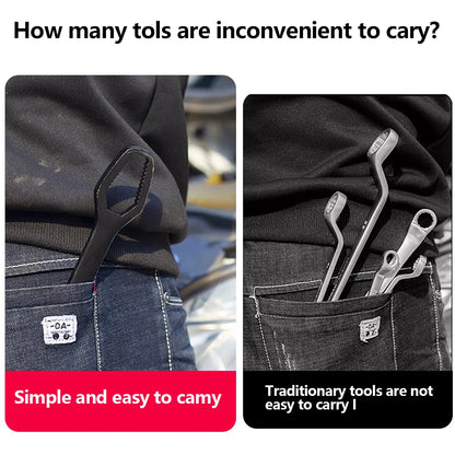 8-22mm Universal Torx Wrench Self-tightening Adjustable Glasses Wrench Board Double-head Torx Spanner Hand Tools for Factory - MANDOTOS